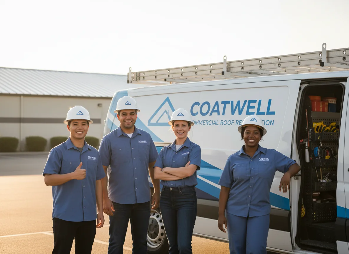 Commercial roof coating company in Poplar Grove, AR
